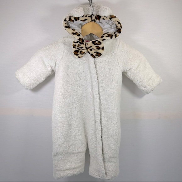 Weatherproof Fleece Hooded Snowsuit Size 12 Months - Picture 2 of 11